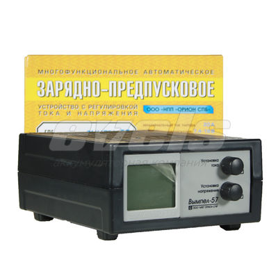 Зарядное устройство Вымпел 57 ( автомат, 0-20А, 7,4-18В, ЖК дисплей) — основное фото